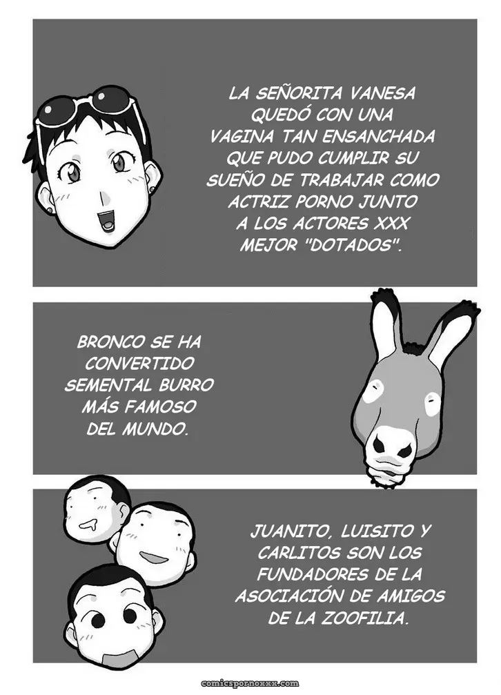 El Burro Enamorado: Manga (Romance Zoofílico) - Página 22