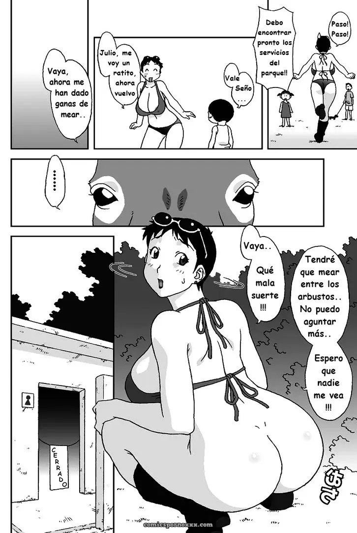 El Burro Enamorado: Manga (Romance Zoofílico) - Página 8