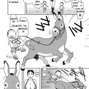 El Burro Enamorado: Manga (Romance Zoofílico) - Página 5