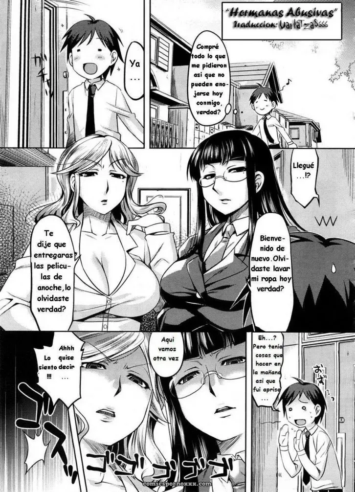 Manga Hentai: Hermanas Abusivas – Incesto - Página 2
