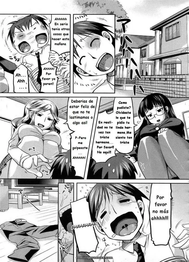 Manga Hentai: Hermanas Abusivas – Incesto - Página 3