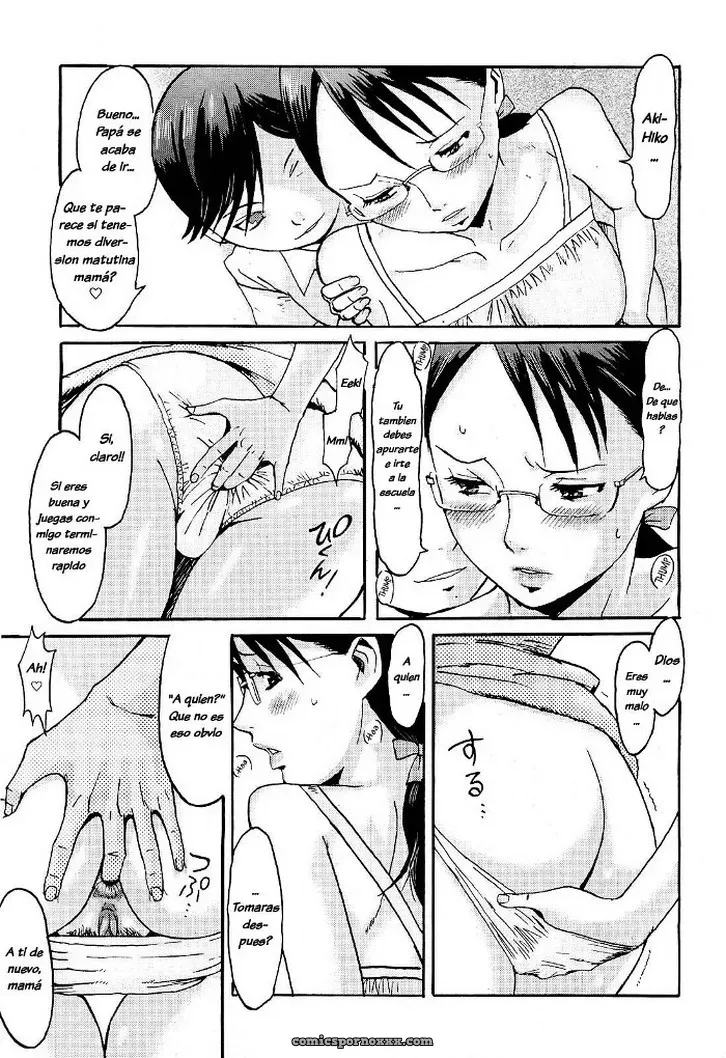 Drama Familiar Oscuro: Manga Hentai - Página 3