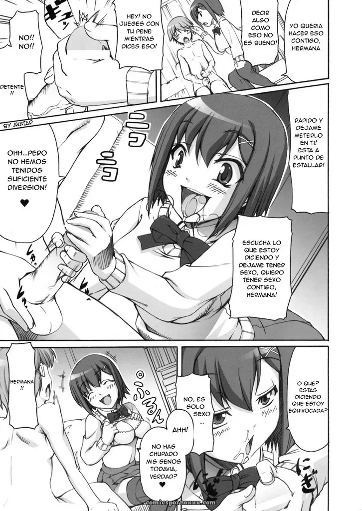 Manga Hentai: El Dulce Sabor Prohibido de Mi Hermana - Página 10