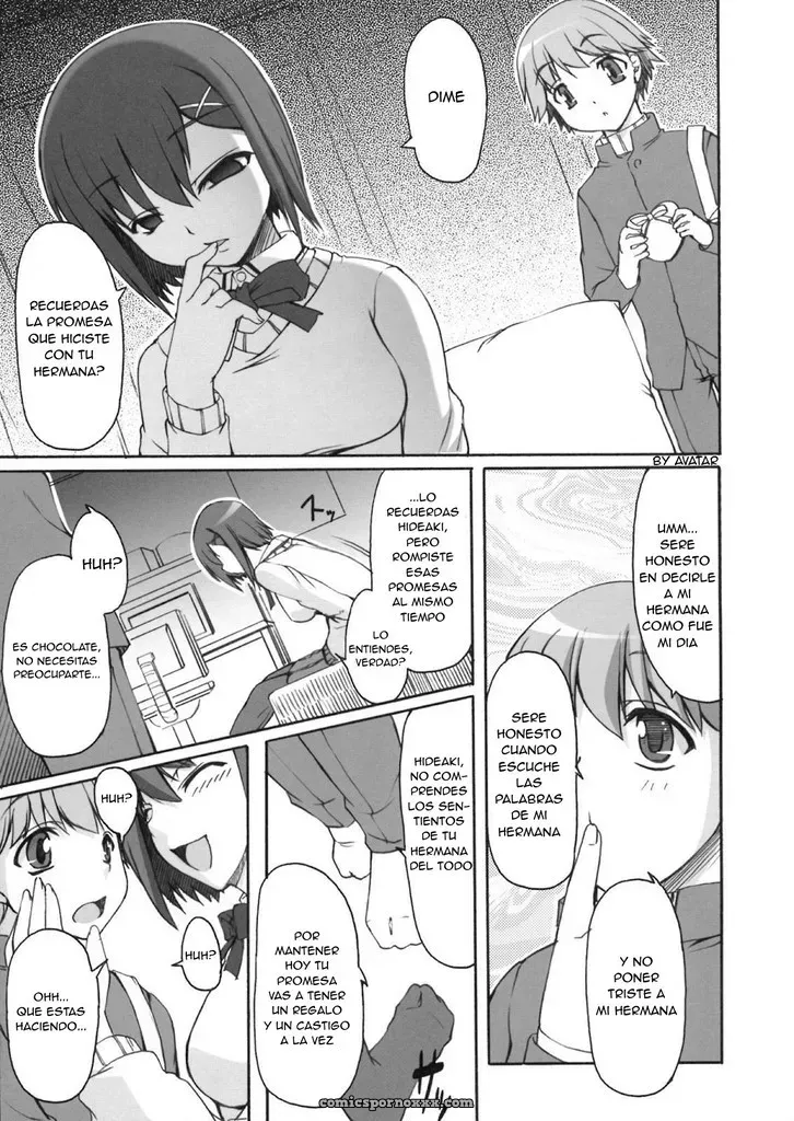 Manga Hentai: El Dulce Sabor Prohibido de Mi Hermana - Página 6