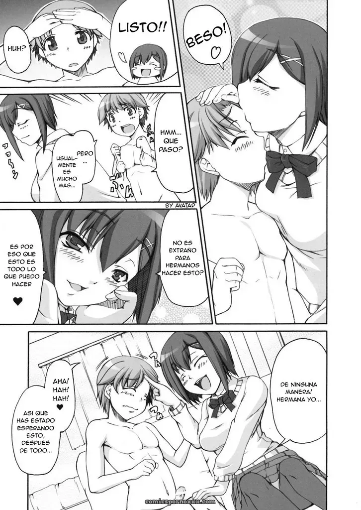 Manga Hentai: El Dulce Sabor Prohibido de Mi Hermana - Página 8