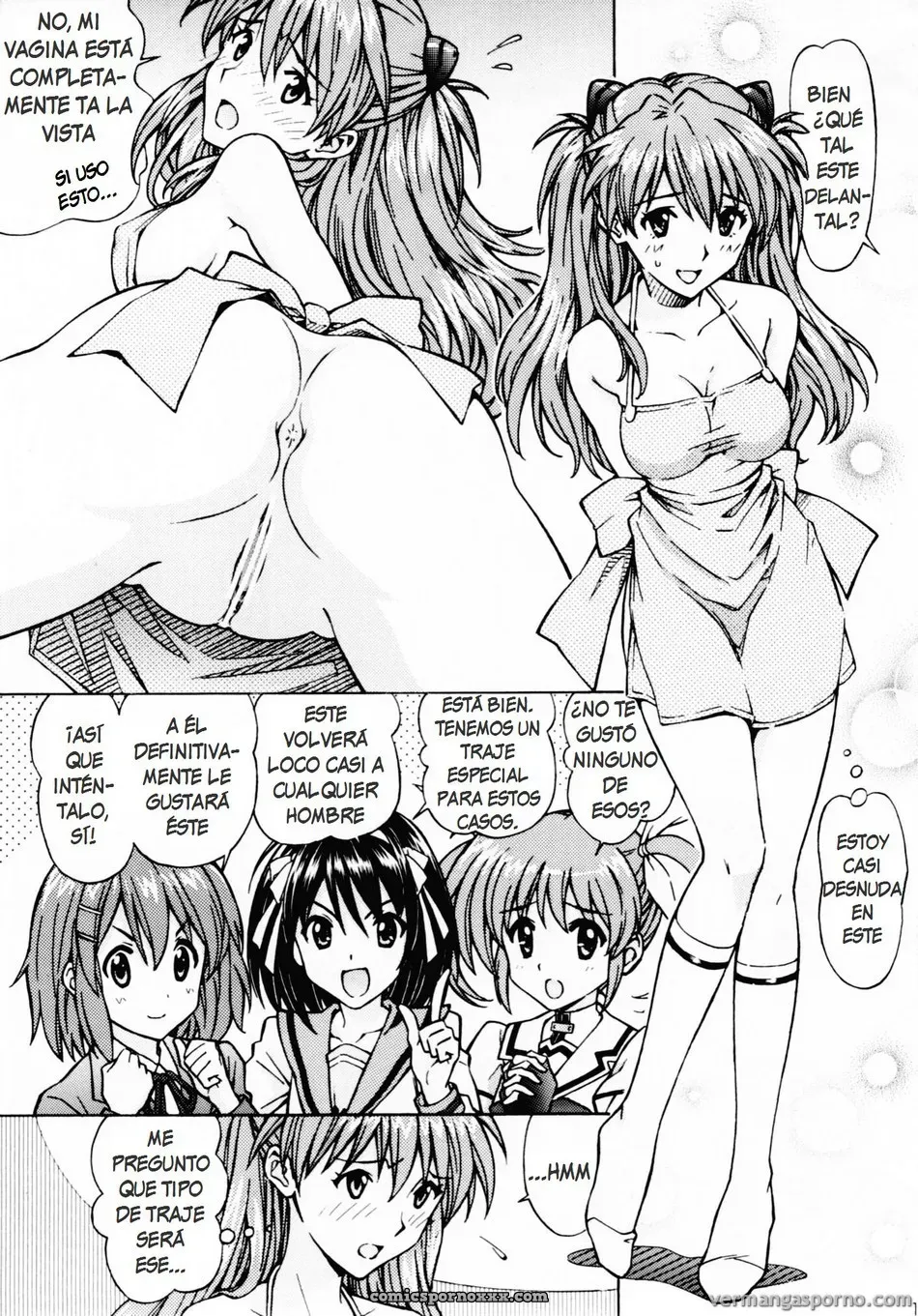 Cosplay Ecchi de Asuka Langley Soryu (Neon Genesis Evangelion) - Página 10