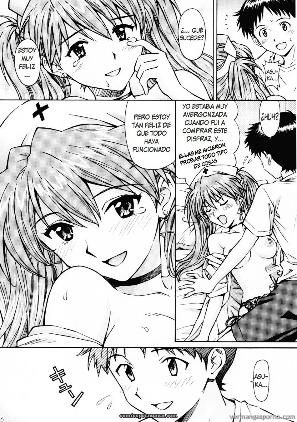 Cosplay Ecchi de Asuka Langley Soryu (Neon Genesis Evangelion) - Página 15