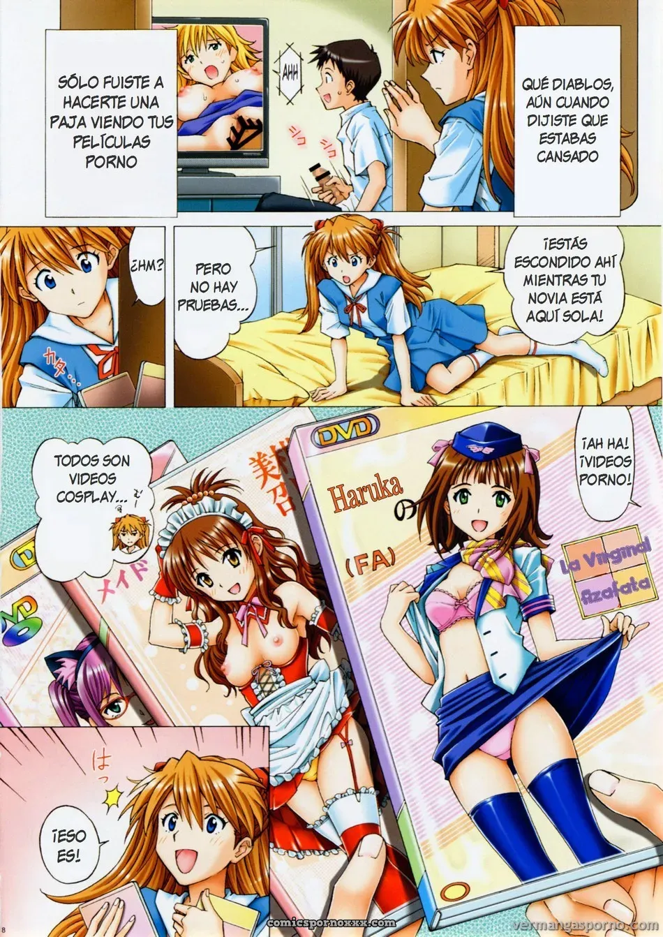 Cosplay Ecchi de Asuka Langley Soryu (Neon Genesis Evangelion) - Página 7