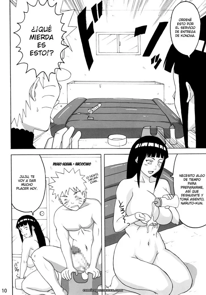 Hinata Naruto: Primera Vez como Chica Jabonosa - Página 11