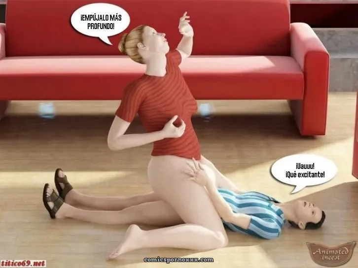 Sexo con mi Increíble Abuela: Cómic 3D - Página 19