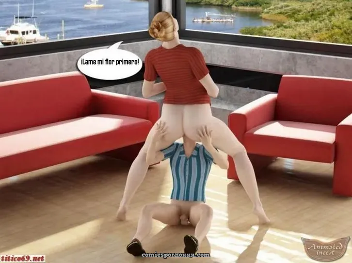 Sexo con mi Increíble Abuela: Cómic 3D - Página 28