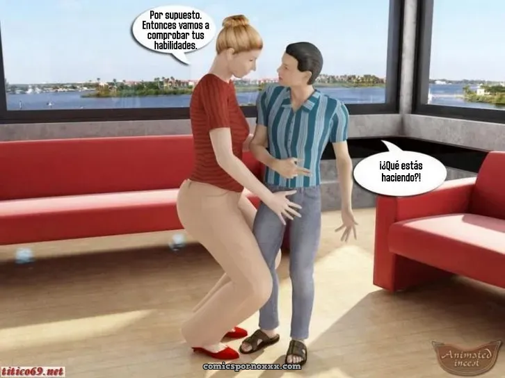 Sexo con mi Increíble Abuela: Cómic 3D - Página 4