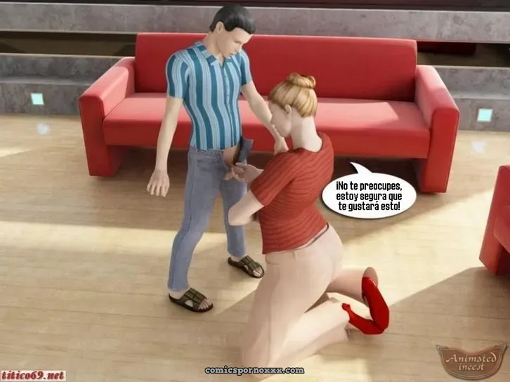 Sexo con mi Increíble Abuela: Cómic 3D - Página 6