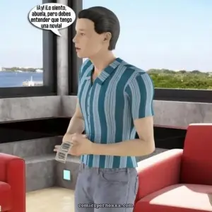Sexo con mi Increíble Abuela: Cómic 3D - Página 3