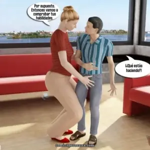 Sexo con mi Increíble Abuela: Cómic 3D - Página 4