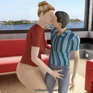 Sexo con mi Increíble Abuela: Cómic 3D - Página 5