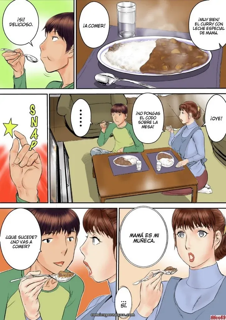 Mama es mi muñeca: Hentai a color - Página 10