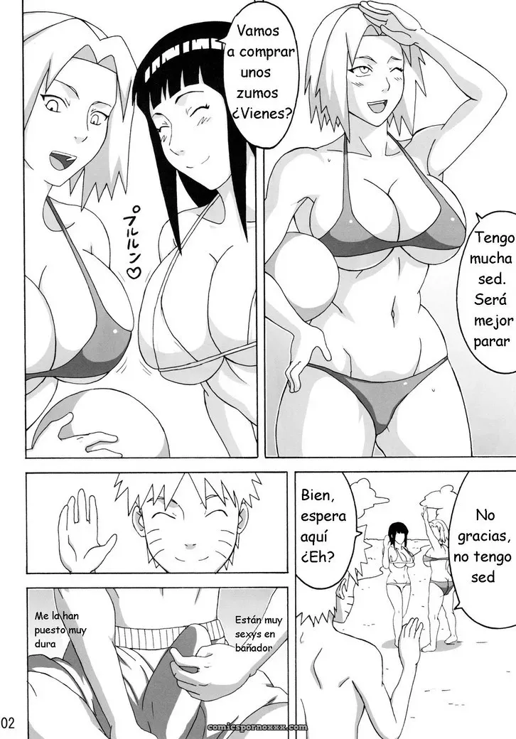 El Escándalo Playero de Tsunade - Página 3