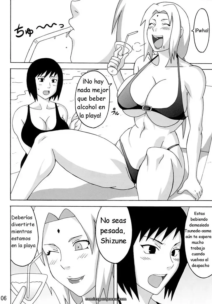 El Escándalo Playero de Tsunade - Página 7