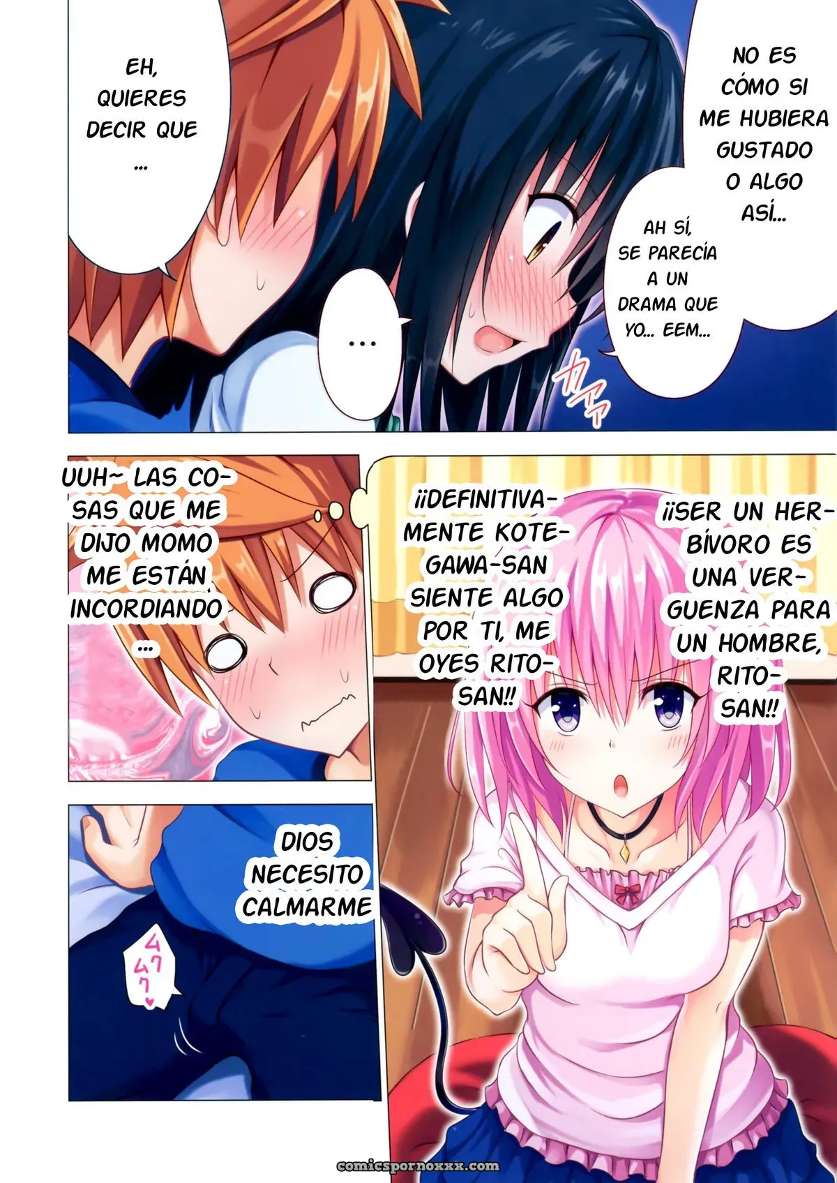 (C88) [Kamikadou (Ginyou Haru)] Moshi Rito Darkness 5 (To Love-Ru Darkness) - Página 5
