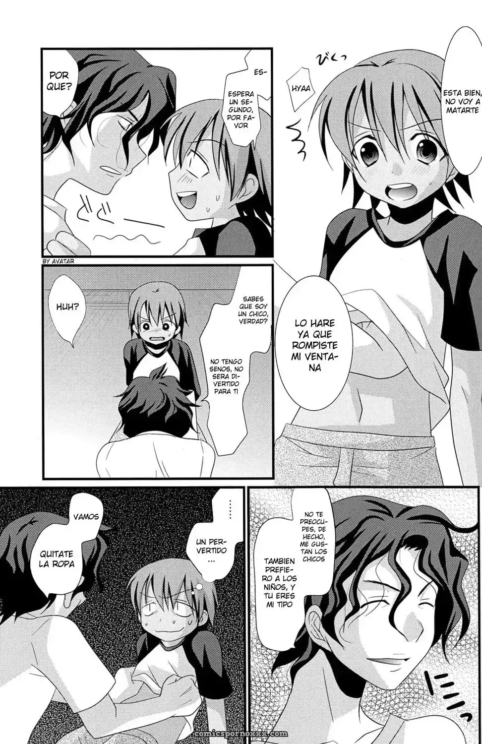 Kuchidake Banchou (Tanakana): Natsu Iro Shounen (Yaoi) - Página 9