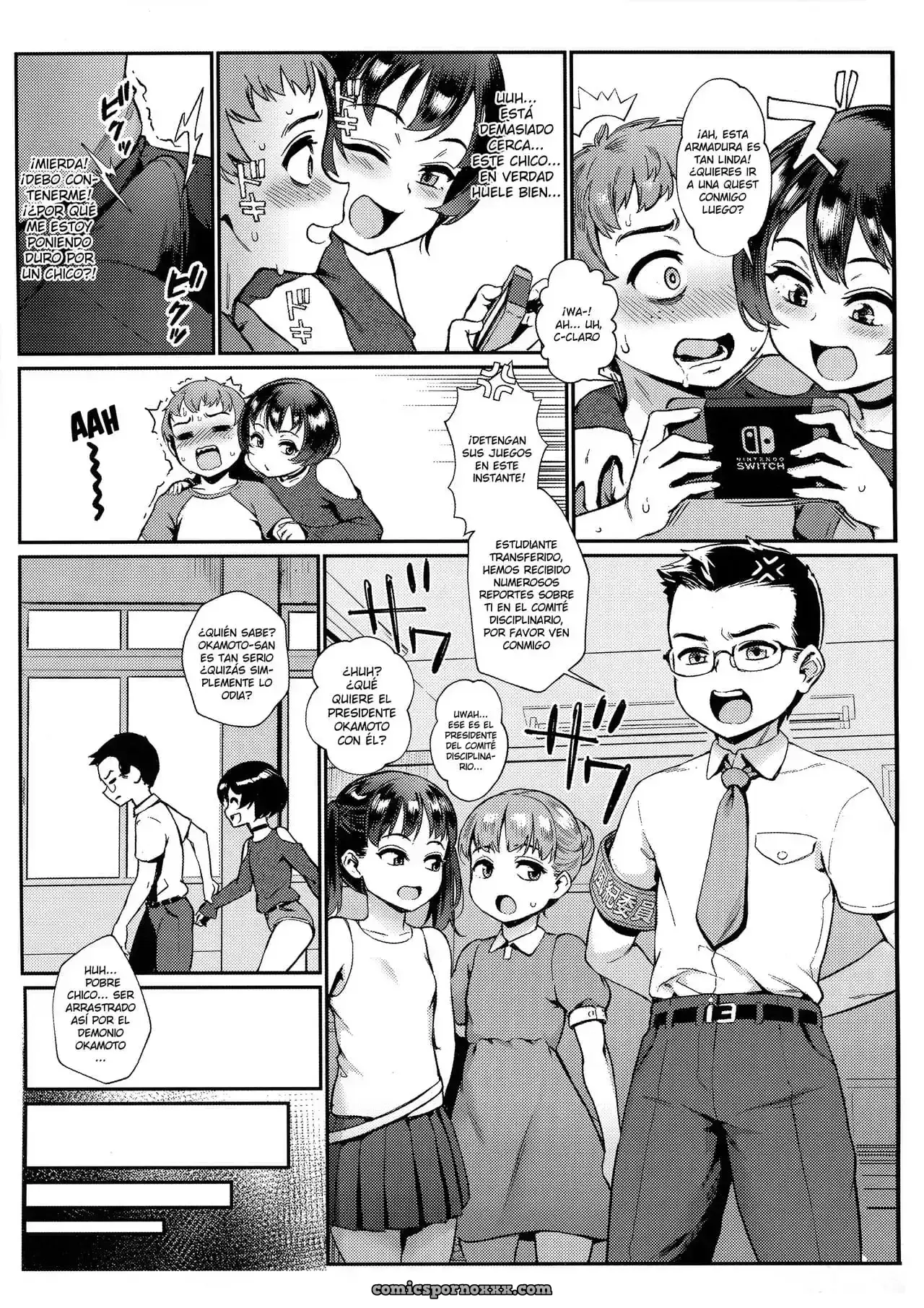 Inran Shounen: Misterio de la Perra y el Tipo Mayor – Vol. 0 (Yaoi Hentai) - Página 6