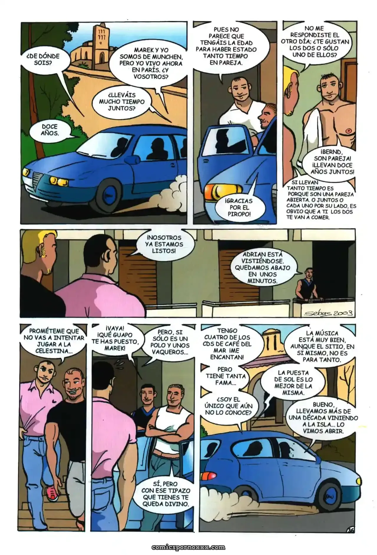 Sebas Martín – Vacaciones Yaoi en Ibiza (Cómic) - Página 40