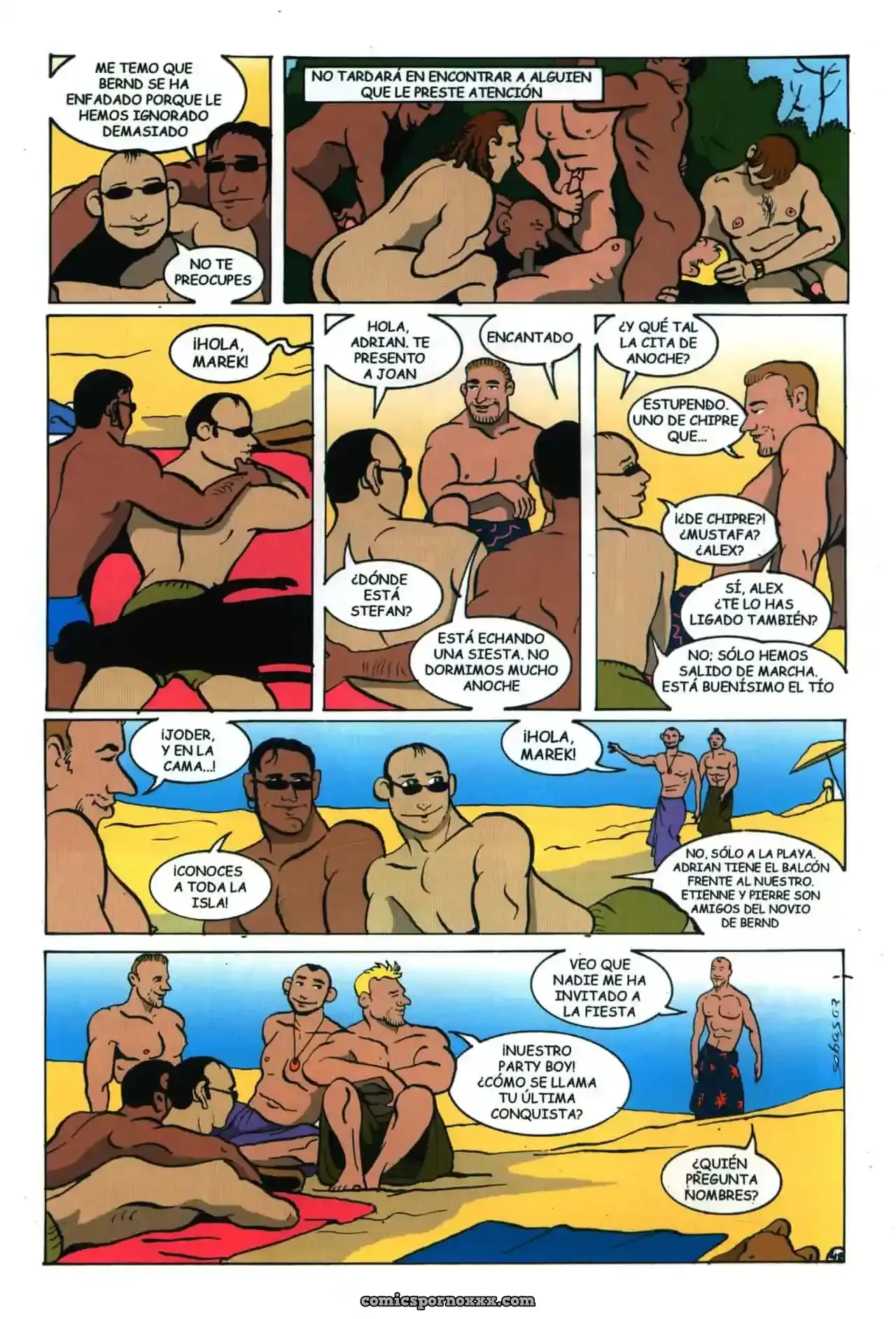 Sebas Martín – Vacaciones Yaoi en Ibiza (Cómic) - Página 52
