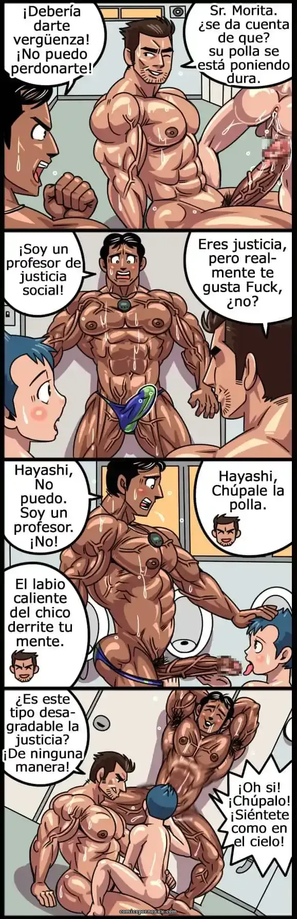 Gas Heckman: Mr. Morita & Mr. Kusano (Yaoi) - Página 4