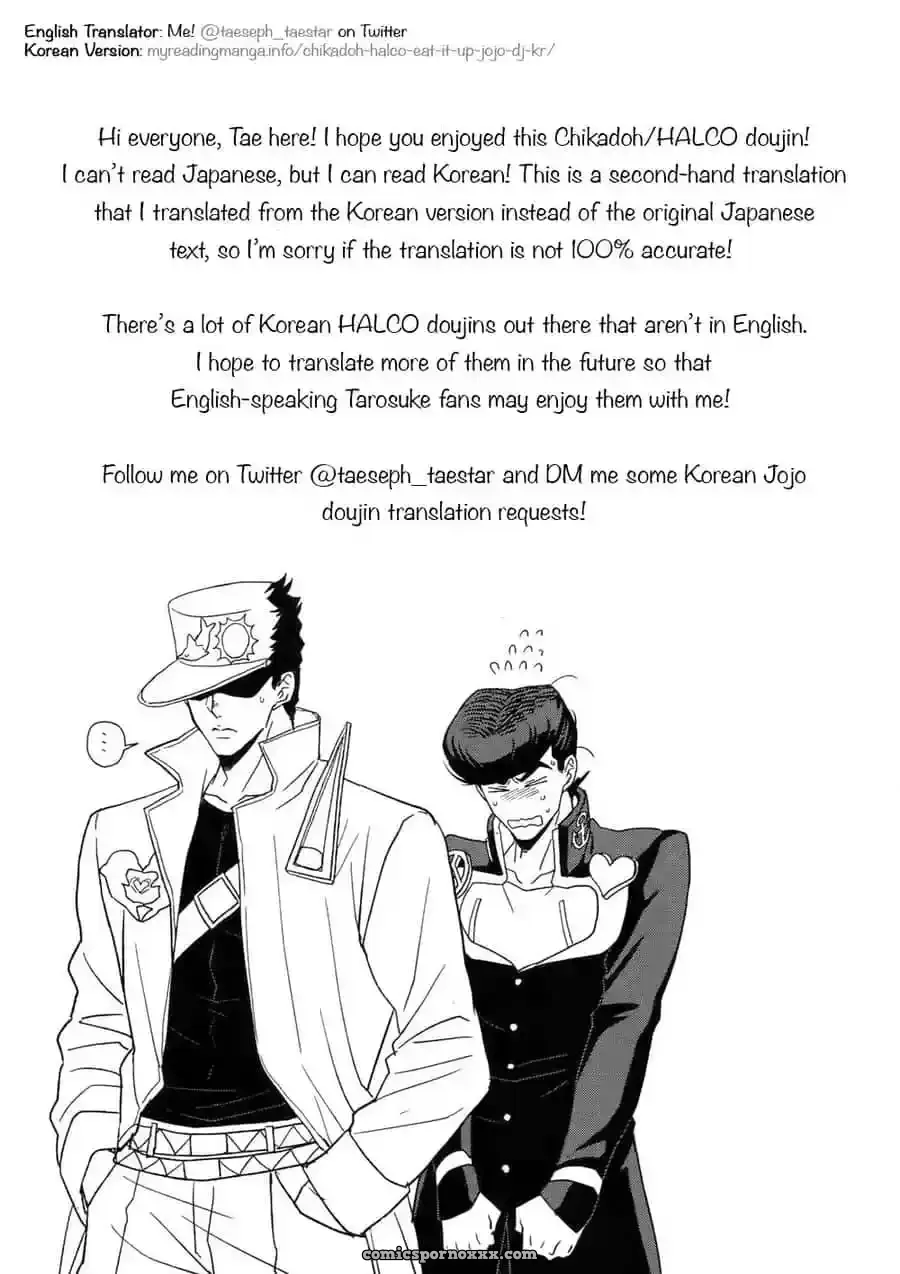 ¡Chíkadoh (Halco) se lo Come! (JoJo’s Bizarre Adventure) - Página 29
