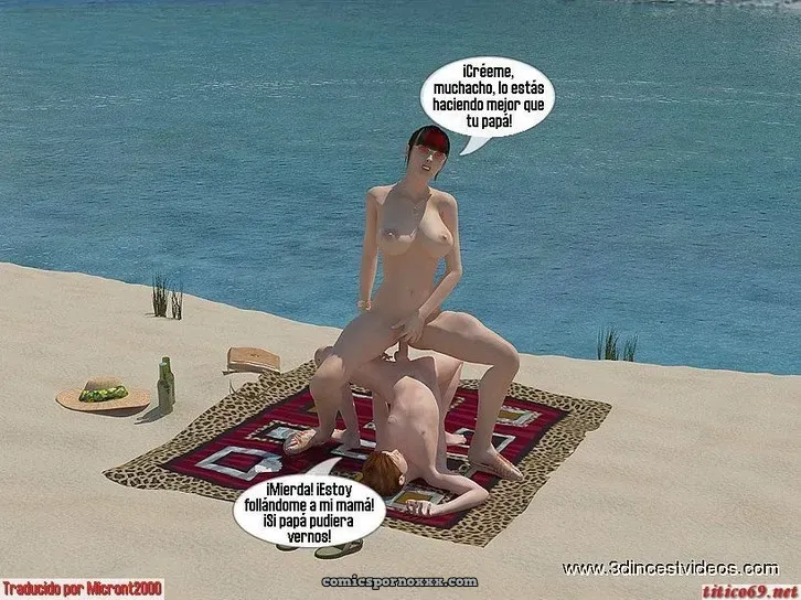 Con Mama En La Playa - Página 23