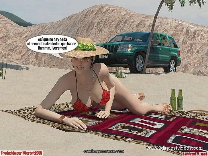 Con Mama En La Playa - Página 3