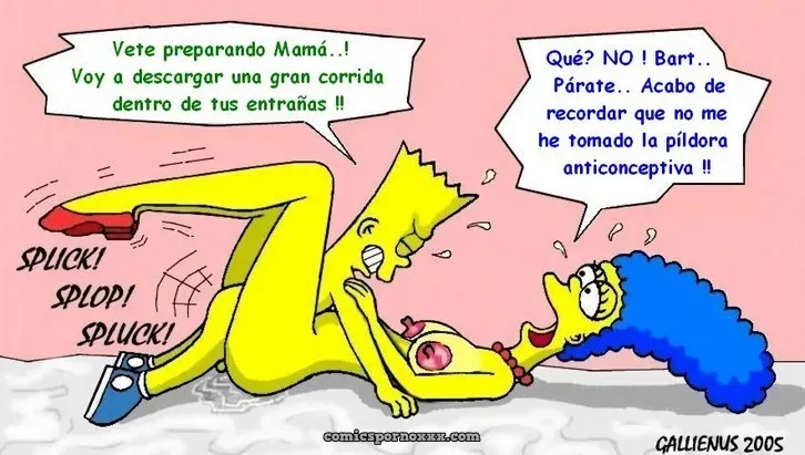 El Semen De Bart - Página 13