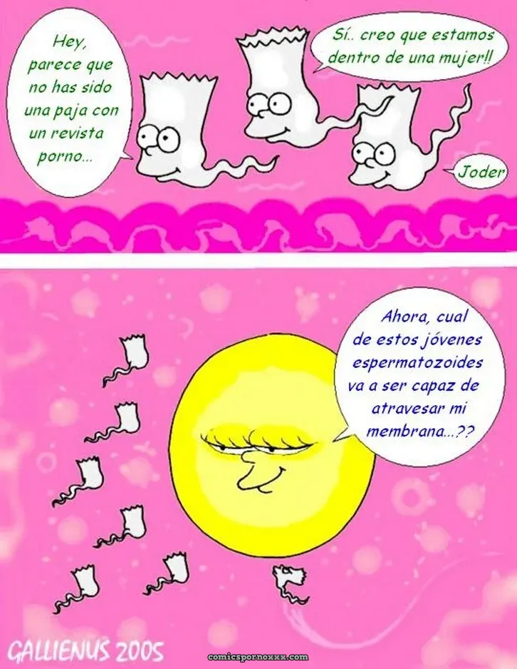 El Semen De Bart - Página 16