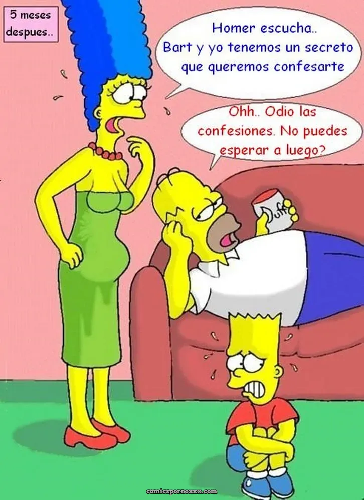 El Semen De Bart - Página 18