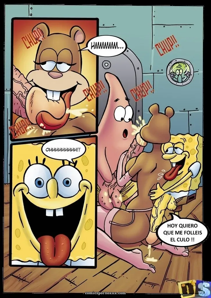 Bob Esponja Parodia Porno - Página 3