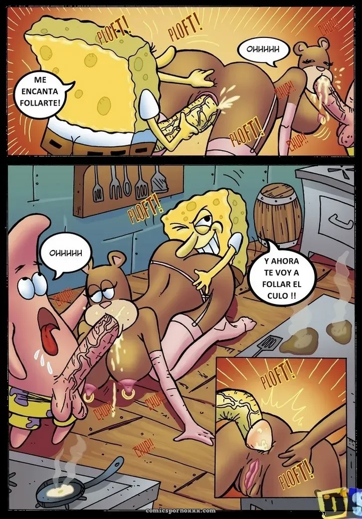 Bob Esponja Parodia Porno - Página 6
