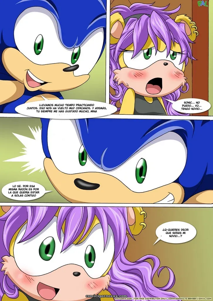 Traicion Parodia Porno Sonic - Página 11