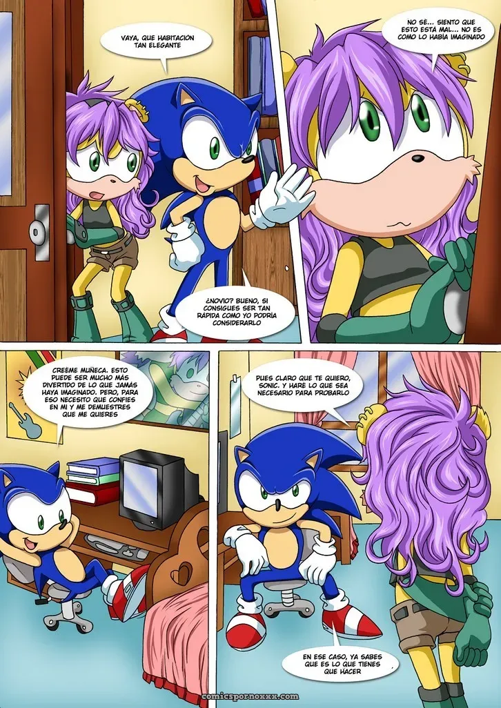 Traicion Parodia Porno Sonic - Página 12