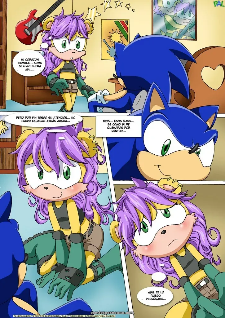 Traicion Parodia Porno Sonic - Página 13