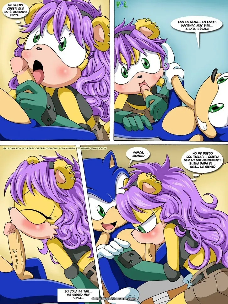 Traicion Parodia Porno Sonic - Página 15