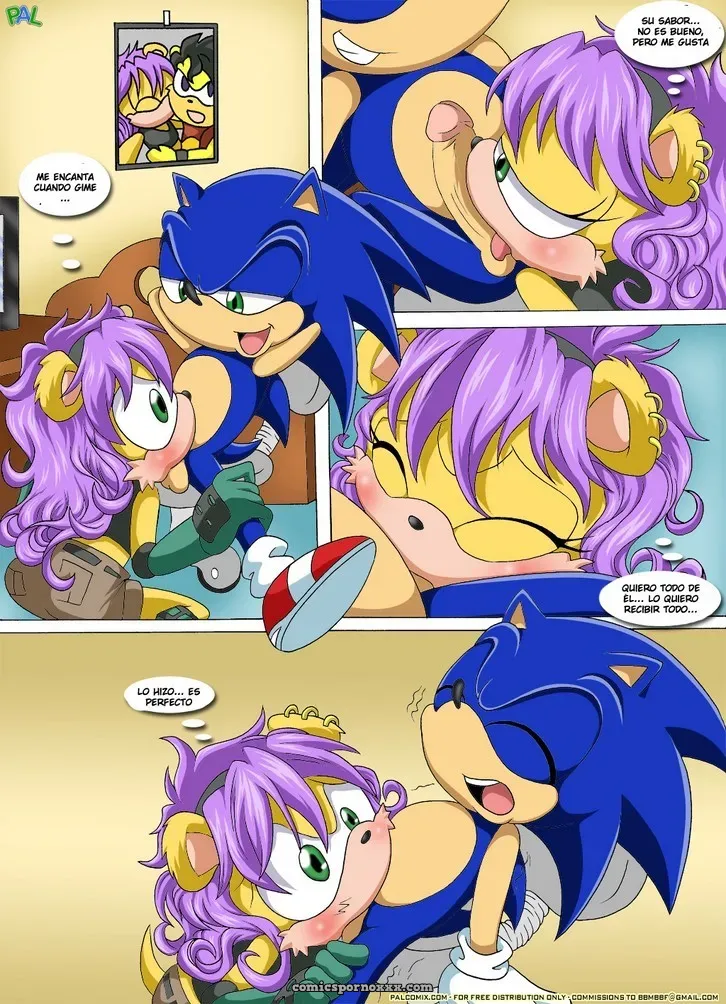 Traicion Parodia Porno Sonic - Página 16