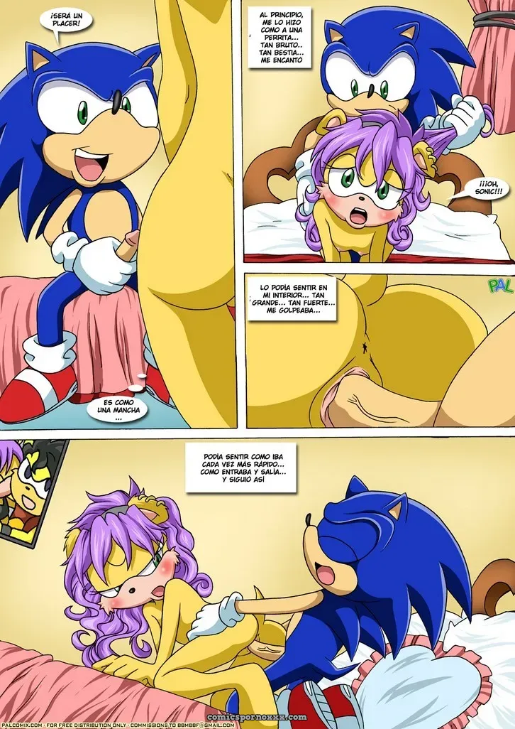 Traicion Parodia Porno Sonic - Página 21