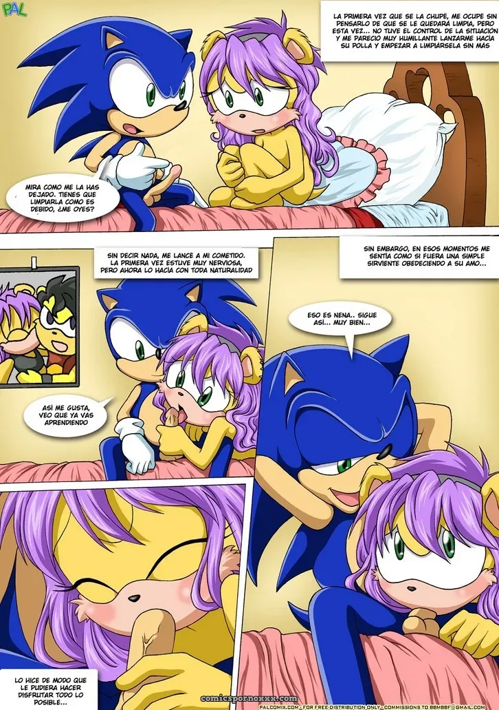 Traicion Parodia Porno Sonic - Página 27