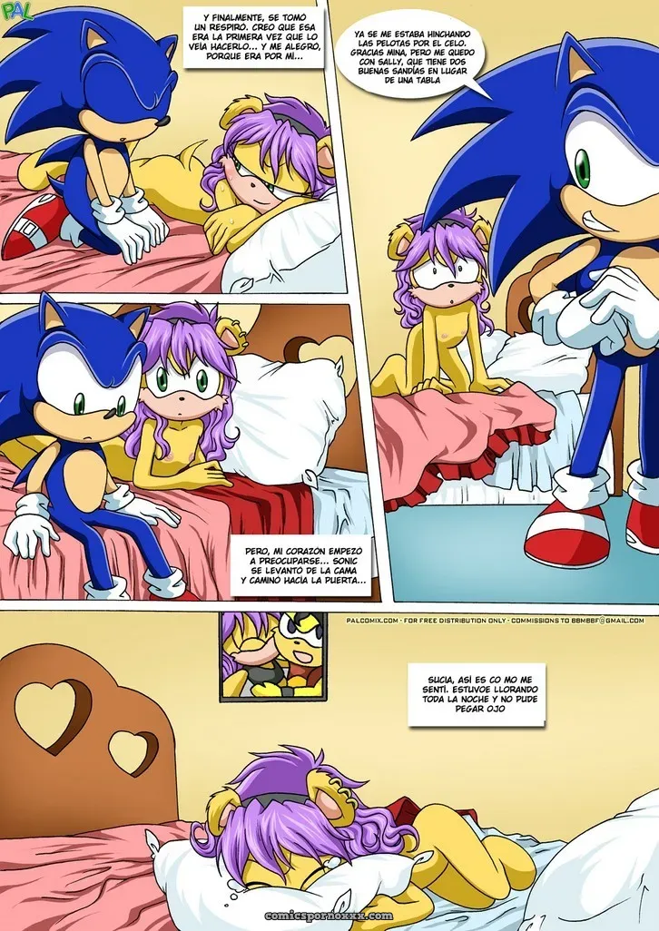 Traicion Parodia Porno Sonic - Página 30