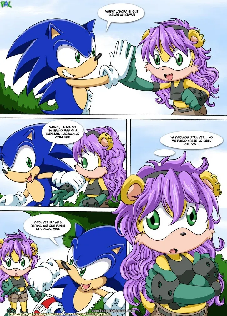 Traicion Parodia Porno Sonic - Página 6