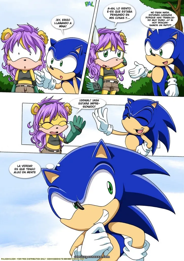 Traicion Parodia Porno Sonic - Página 9