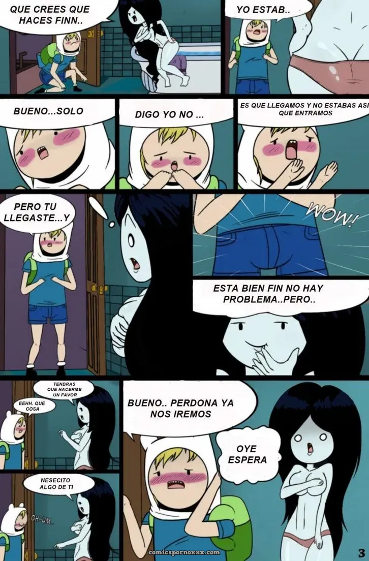Hora De Aventura Marceline - Página 4