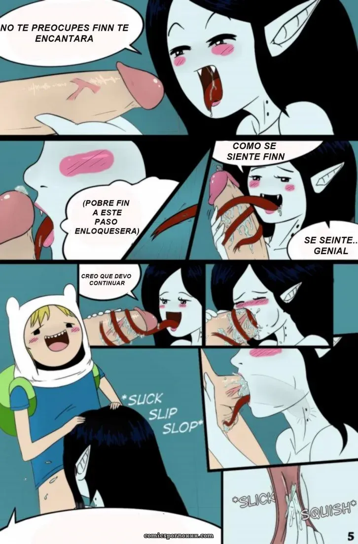 Hora De Aventura Marceline - Página 6