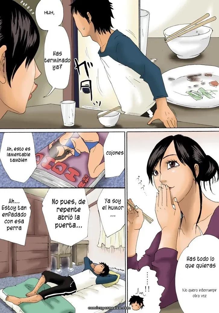 Mientras Mama está Durmiendo Hentai #1 - Página 5
